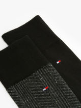 Sokken Tommy hilfiger Zwart socks 71236313-vue-porte